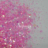 Pretty in Pink Iridescent Small Glitter - Pink Glitter